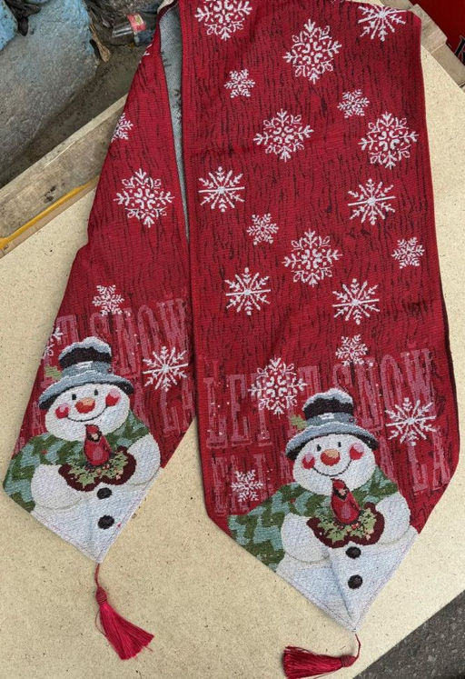 Дорожка Новогодняя на стол гобеленовая, 180х33 см микс (без выбора рисунка) - Birhome фото 2