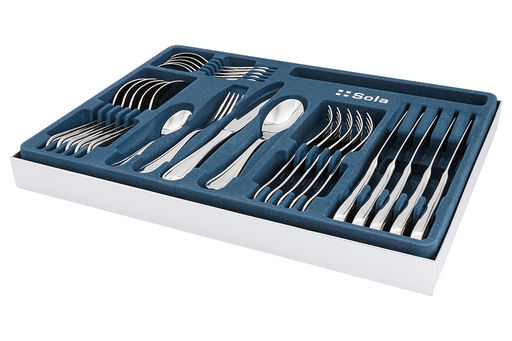 Набор столовых приборов Black Pearl, 6 персон, 24 предмета, 61189 - Face фото 9