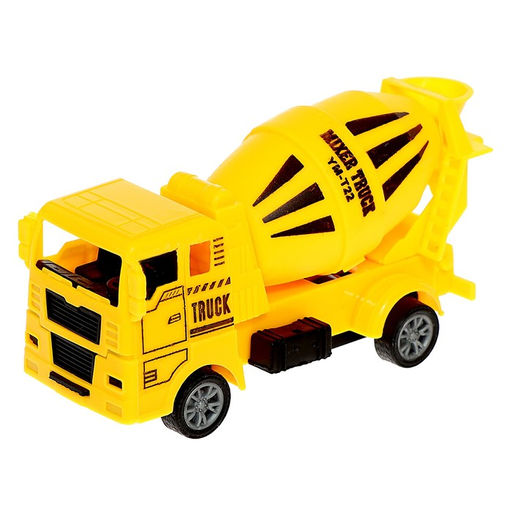 Набор машинок «Спецтехника», 3 шт., дорожные знаки, МИКС