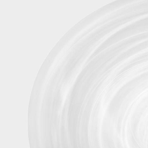 Десертная тарелка Magistro Смоук, 20.5?2.2, стекло, белая, прозрачная