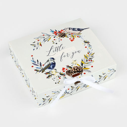 Складная коробка подарочная Волшебного нового года, 20 18 5 см, БЕЗ ЛЕНТЫ - Дарите счастье фото 7