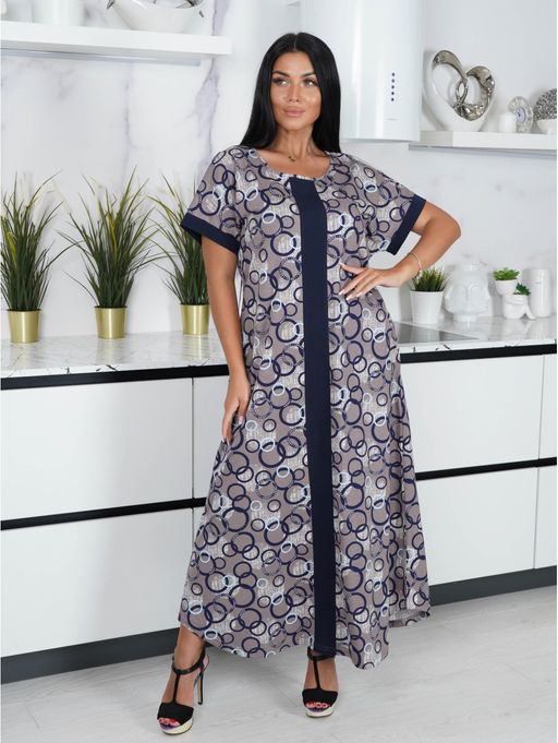 Илона платье женское (листья) - Lovetex фото 6