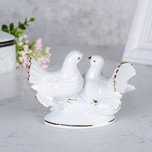 Статуэтка Голуби 7х12х8 см / S0164AS /уп 96/ - Галеонтрейд фото 2