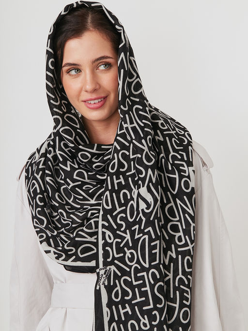 Большой, мягкий, тонкий и очень нежный двусторонний палантин - Tantino фото 8