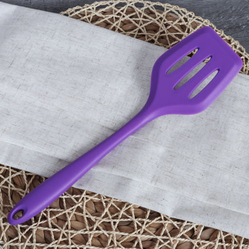 Лопатка с прорезями 30 см силиконовая / L -779 /уп 375/ - ГалеонТрейд фото 5