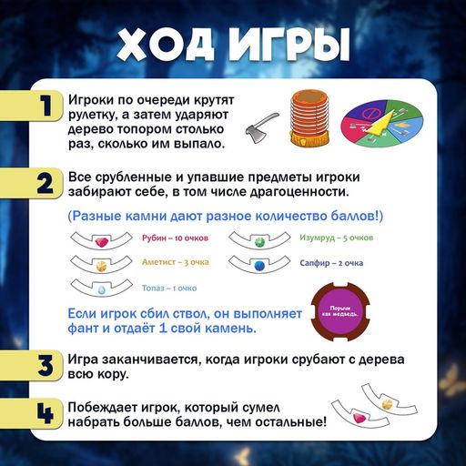 Настольная игра Тайны леса - Лас играс kids фото 19