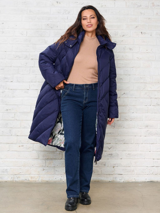 Пальто женское 2241122004 blue - Maxroses фото 12