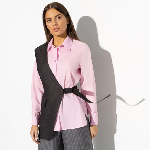 Жилет ассиметричного кроя Стильное повышение (elegant) - Charutti фото 6