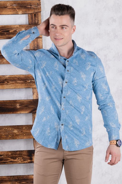 рубашка 
 17.2527-MAVI - Tricko фото 3