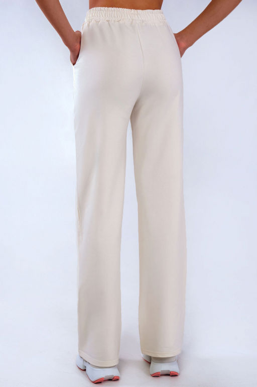 Арт. 7393/1 Брюки женские 42-50 (5 шт) Цвет:молочный - Калинка фото 3