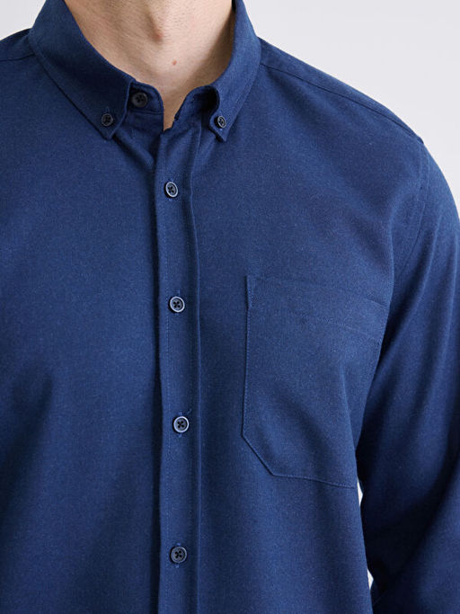 Regular Fit Gabardin Erkek G?mlek