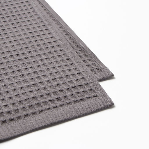 Банные полотенца LoveLife Waffle gray, 2 шт.: 100×150, 50×100 см, хлопок 100%