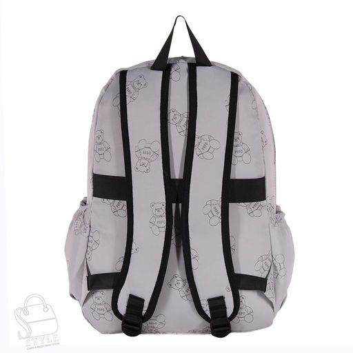 Рюкзак женский текстильный 1276PW l.gray Sikale в Новосибирске