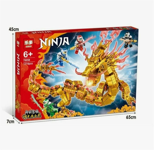 Конструктор "NINJA" 1314 деталей (KNB-3133)