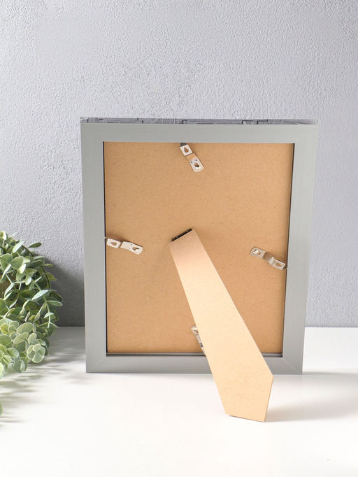 Фоторамка пластик формат А4 см "Моррис" тёмно-серый 29,8х25х2 см