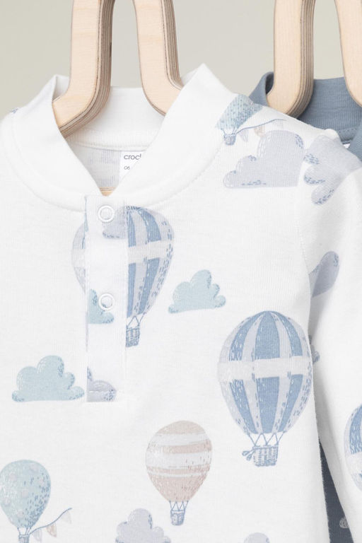 К 6542-2уп/воздушные шары,облачка набор полукомбинезон (боди) яс