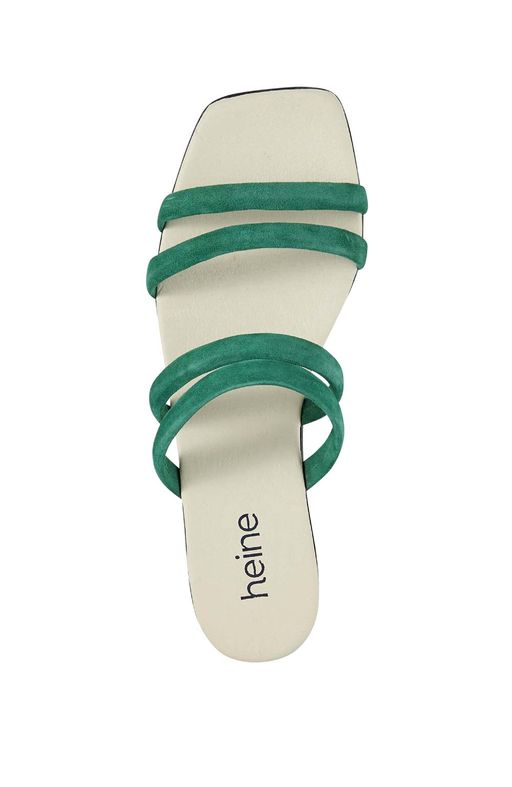 Шлепки, зеленые - Heine фото 4