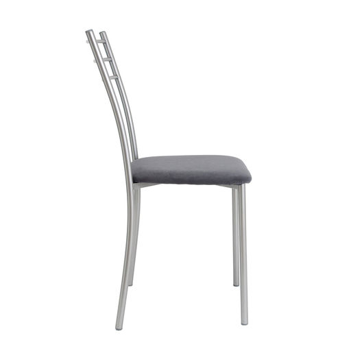 Стул для кухни «Хлоя», велюр, цвет графит