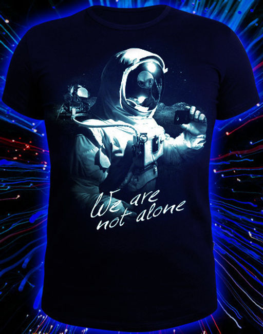 Футболка мужская WE ARE NOT ALONE - Good фото 11