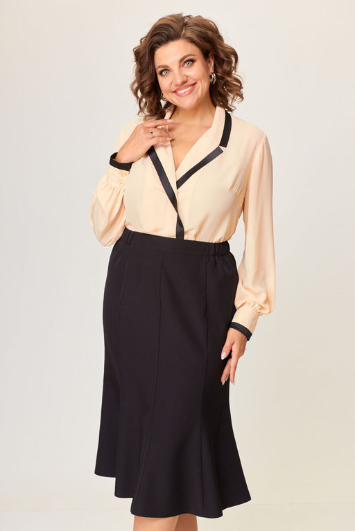 Костюм Anastasia Mak 1259 кремовый  фото 98