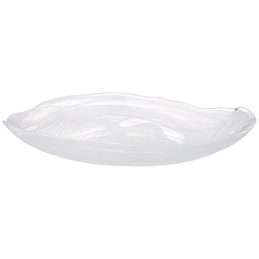 БЛЮДО ОВАЛЬНОЕ MURANO WHITE, 28*15,5СМ