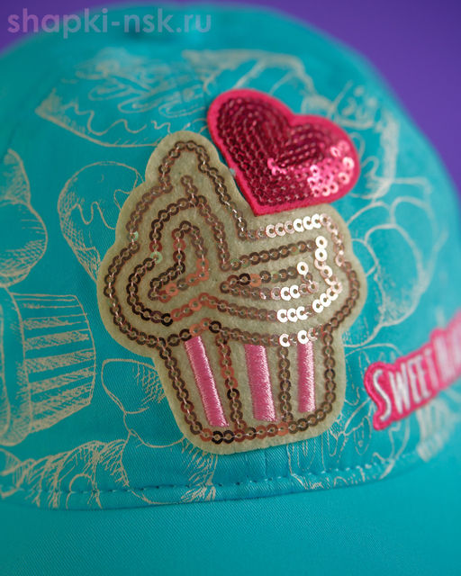 BK 101048 Бейсболка для девочки (50-52)