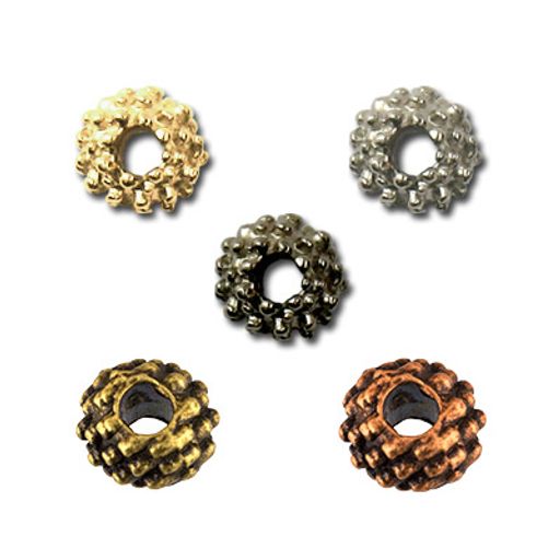 Zlatka Рондель DC-010 7 мм 50 шт СК/Распродажа №05 под медь  фото 3