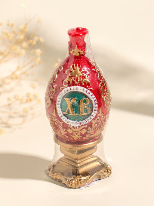 Свеча декоративная Пасхальное яйцо с орнаментом, 5?12 см, 95 г