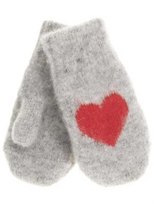 Варежки детские круговые Сердце 0320-2 - Рассказовские варежки фото 2