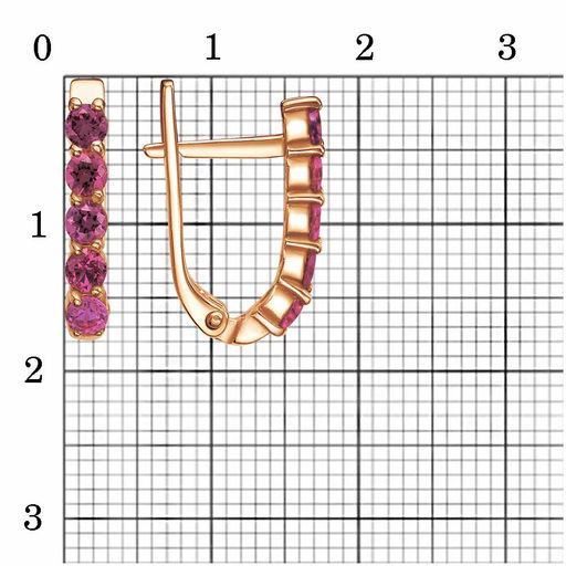 СЕРЬГИ 34815451-0 - Красная пресня фото 2