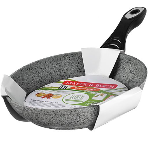 26862 Сковорода 28 см гранитное покрытие MB (х6) - Mayer&boch фото 4
