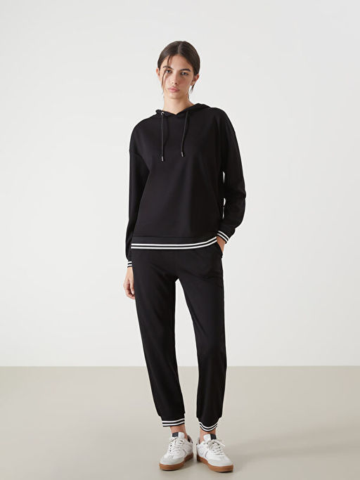 Kap??onlu Oversize Kad?n Ti??rt