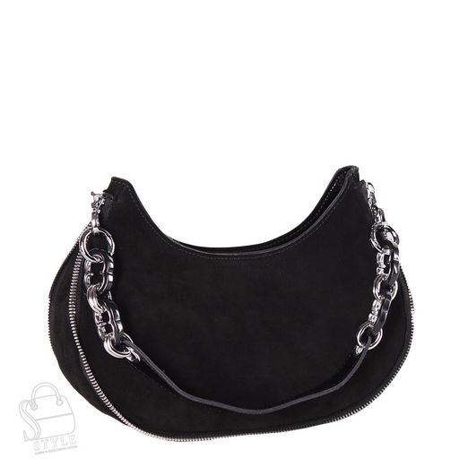 Сумка женская кожаная 1470AA black Polina&Eiterou/30  в Новосибирске