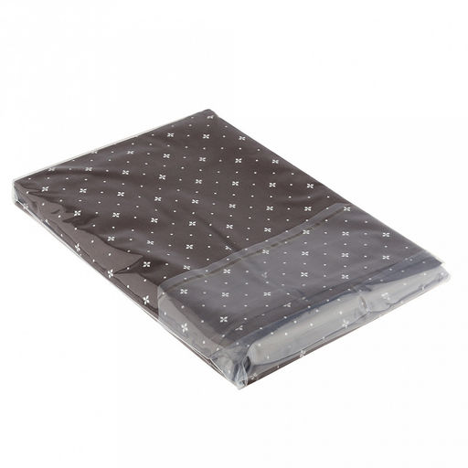 Пододеяльник 1,5 спальный "Корсика" коричневый 145х215см, бязь "Комфорт" 121г/м2, хлопок 100%, упаковка "эконом" ПВХ 28х41см, "Домашняя мода" (Россия)