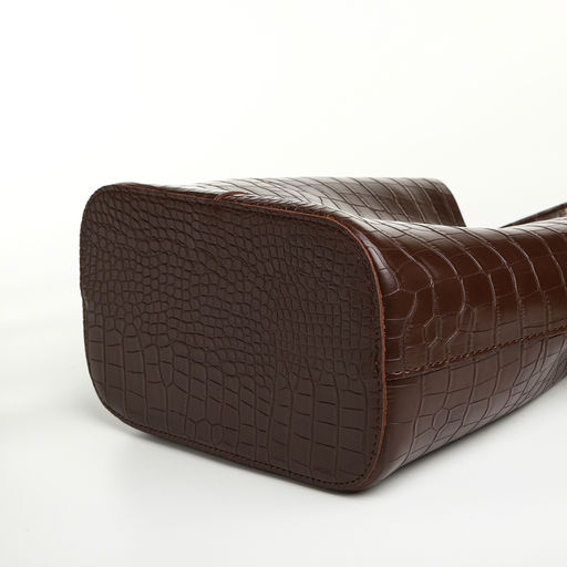 Сумка женская TEXTURA на магните, 24×14×29 см, коричневая