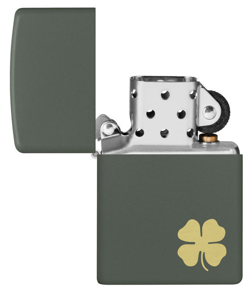 Зажигалка ZIPPO Четырехлистный клевер | Four Leaf Clover 49796  фото 4