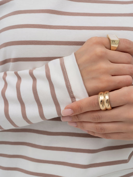 Лонгслив хлопок 95%, лайкра 5%,молочный - Binita фото 7