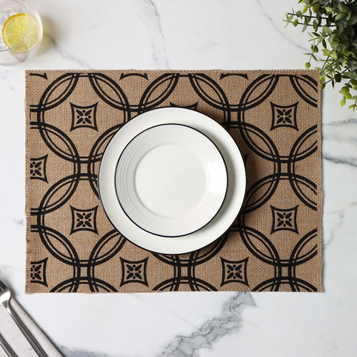 Набор салфеток сервировочных на стол Доляна Капия, 4 шт, 4030 см, цвет бежевый  фото 5