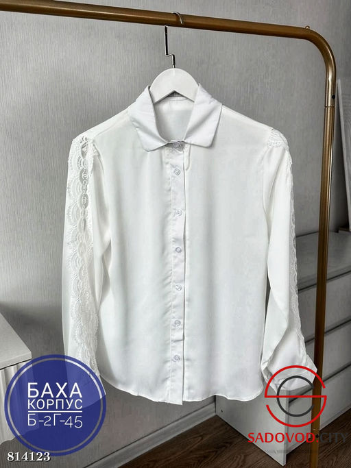 Блузка женская на пуговицах - Bruno фото 3