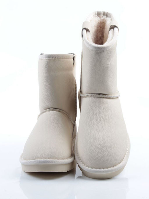 04-PAYH16-2Z LT. BEIGE Угги женские (натуральная кожа, 100% шерсть)