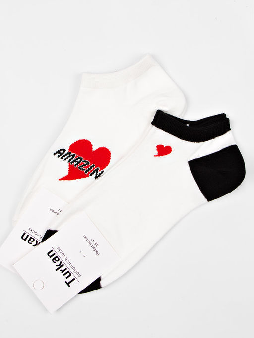 Носки 2 шт Turkan - Соль&перец фото 3