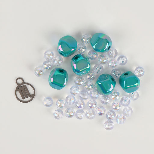 Мягкая игрушка  Зодиак Создай своё украшение. Скорпион, с кулоном