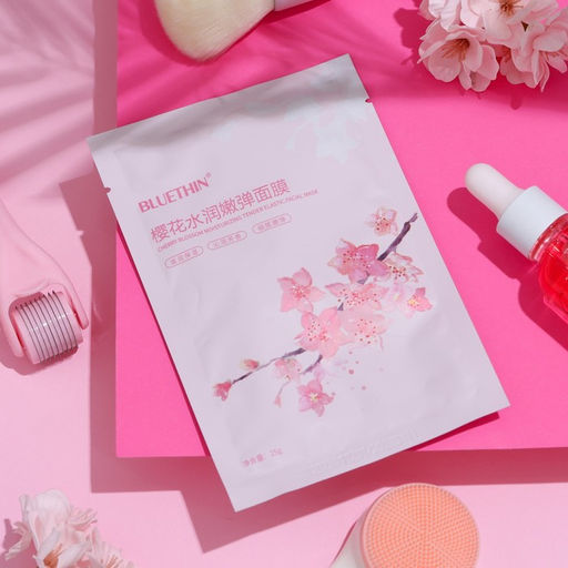 Тканевая маска для лица с экстрактом сакуры, увлажняющая