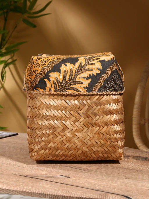 Корзинка плетёная «Масарта», 25×25×24 см