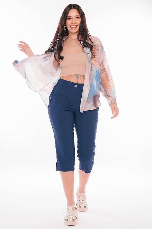 NOBBY, Женские брюки 5321-26 (темно-синий) фото 2