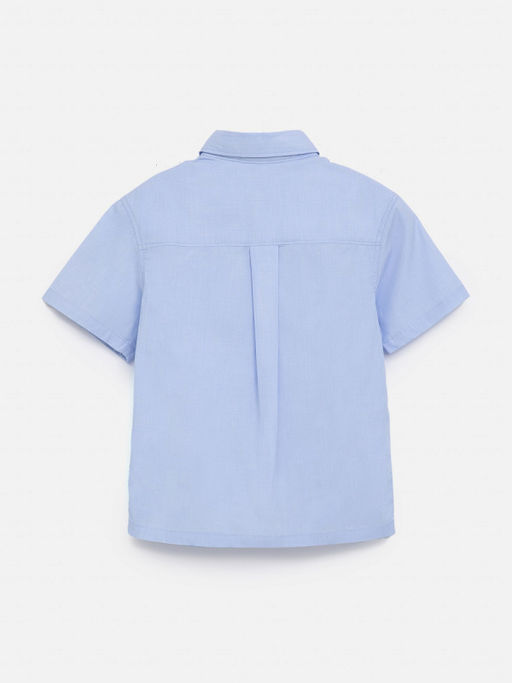 20110290074, Сорочка верхняя детская для мальчиков Andresi голубой - Акула фото 3