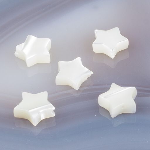 Бусины для украшений из Перламутра (10 шт)