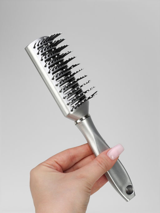 Расчёска массажная, продуваемая, 5×22 (±1) см, МИКС