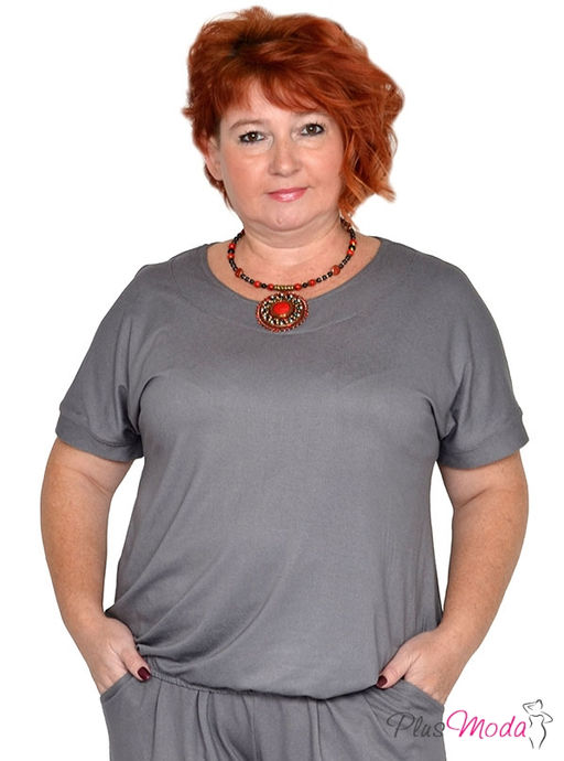 Туника Модель №1405 размеры 44-84 - Plusmoda фото 2