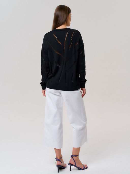 Джемпер женский 12421-53015 black - Eleganzza фото 3